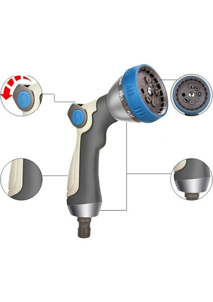 Bahçe Hortumu Memesi Bahçe Hortumu Memesi Veranda Için Araba Yıkama Temizleme Araçları Bahçe Püskürtücü Için Sulama Tesisleri Çim (Yurt Dışından) modelleri