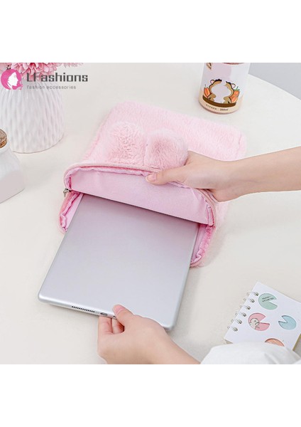 Peluş 11 Inç Tablet Kılıfı iPad Koruyucu Kılıf Için Taşınabilir Dizüstü Bilgisayar Tutucu Çanta (Yurt Dışından) fırsatları