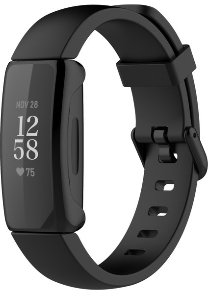 Betty Becky Fitbit Inspire 2 Watch Pc Sert Kaplama Için Ekran Koruyucu Çerçeve Tam Kılıf (Yurt Dışından)