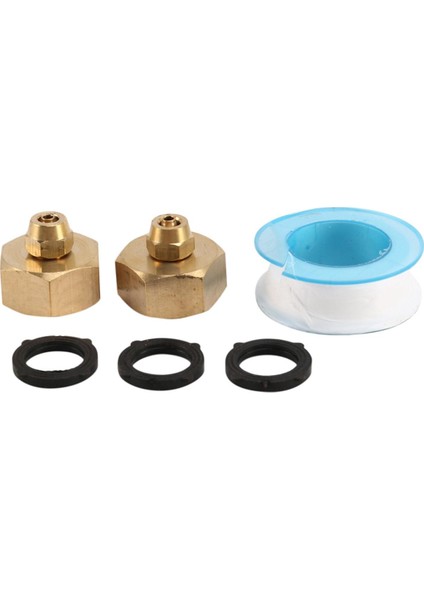 Paket Bahçe Hortumu Adaptörü, 3/4 Inç Dişi Dişliden 1/4 Inç Tüpe (Yurt Dışından)