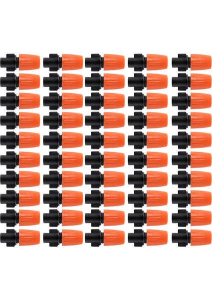 Xhhdqes 50 Adet Ayarlanabilir Bahçe Damla Sulama Sisleme Memesi Mikro Akış Damlatıcı Sprey Bahçe Aletleri (Yurt Dışından)