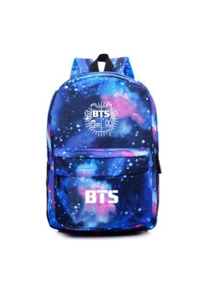Kpop Bts BT21 Üyesi Baskılı Moda Rahat Kanvas Öğrenci Okul Çantası Sırt Çantası (Yurt Dışından) fiyatları