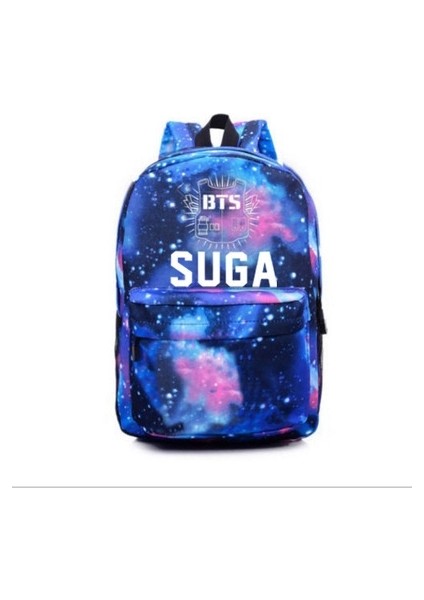 Kpop Bts BT21 Üyesi Baskılı Moda Rahat Kanvas Öğrenci Okul Çantası Sırt Çantası (Yurt Dışından) fırsatları