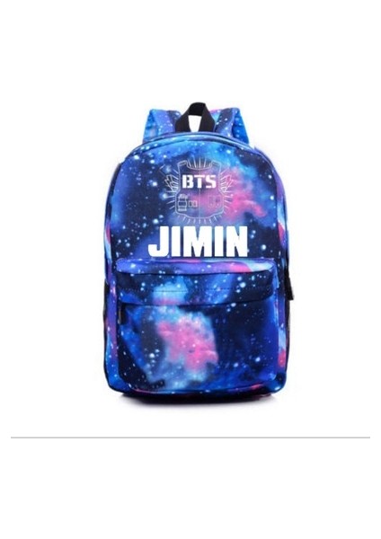 Kpop Bts BT21 Üyesi Baskılı Moda Rahat Kanvas Öğrenci Okul Çantası Sırt Çantası (Yurt Dışından) indirimleri