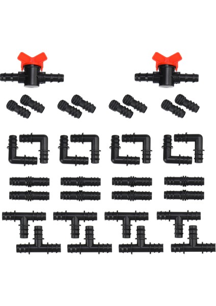 Popüler 32 Adet Dıy Minyatür Damla Sulama Tesisi Sistemi Sulama Hortumu Bahçe Veranda Tesisi Ayarlanabilir Yağmurlama (Yurt Dışından) modelleri