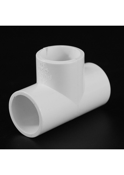 Jaerbee 20MM Pvc Tee 3 Yollu Su Borusu Boru Adaptör Konnektörleri Beyaz 30 Adet (Yurt Dışından)