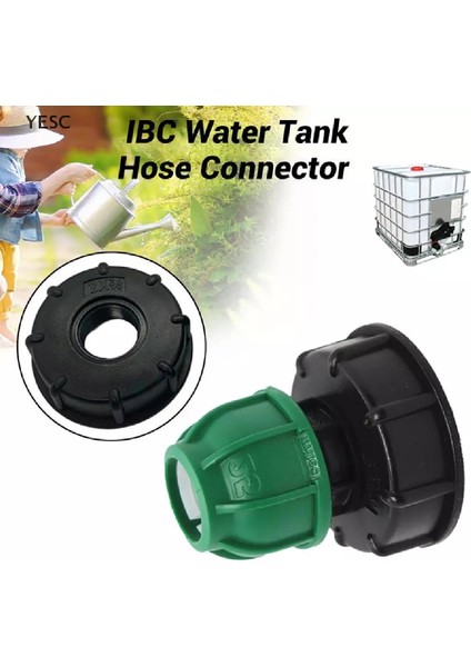 Yesc 20/25/32MM Ibc Adaptörü Su Musluk Bağlantısı Bahçe Su Boru Bağlantıları Ph (Yurt Dışından) modelleri