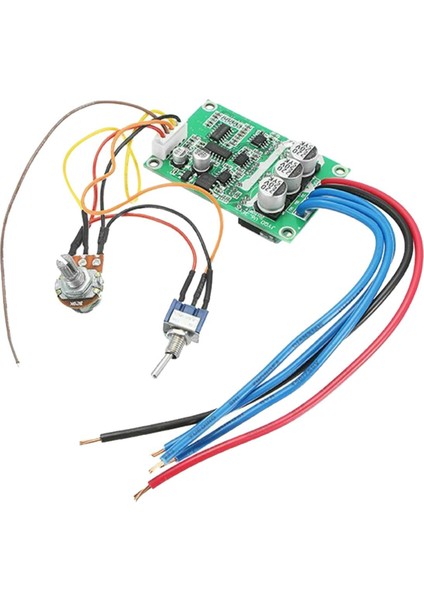 Fırçasız Motor Kontrol Cihazı Sürüş Kartı Modülü Dc 12V-36V 500W Yüksek Güç Aracı (Yurt Dışından)