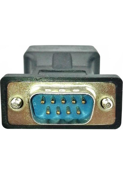 Paket VGA Genişletici Erkek RJ45 Cat5 Cat6 20 M Ağ Kablosu Adaptörü Com Bağlantı Noktası Lan Ethernet Bağlantı Noktası Dönüştürücü (Yurt Dışından)
