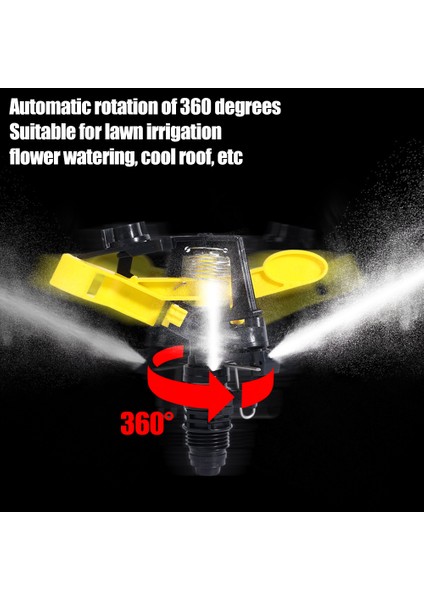 1/3 Adet Sulama Çift Çıkışlı Rocker Memesi 360 Derece Döner Meme Bahçe Sulama Çiftlik Yağmurlama Sistemleri (Yurt Dışından) indirimleri
