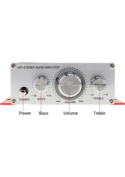 Hi-Fi Bas Ayarlama 12V Mini Oto Araba Stereo Amplifikatör 2 Kanal Ses Subwoofer (Yurt Dışından) fırsatları