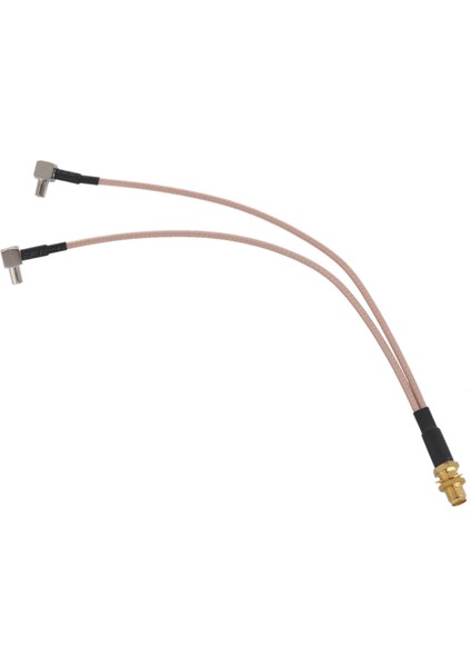 8 Inç Sma Dişi Y Tipi 2 x Ts9 Açı Erkek Konnektör Ayırıcı Birleştirici Kablo, Altın ve Gümüş (Yurt Dışından) modelleri