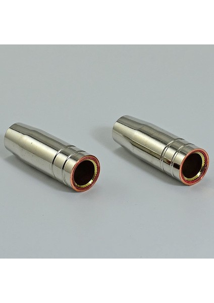 Mıg Kaynak Sarf Malzemeleri-10 x Temas Ucu 0,8 mm M6 5 x Koruma Kabı / Gaz Nozulu 2 x Uç Tutucu-Difüzör 1 x Anahtar (10CM)-GÜMÜŞ ve Altın (Yurt Dışından)