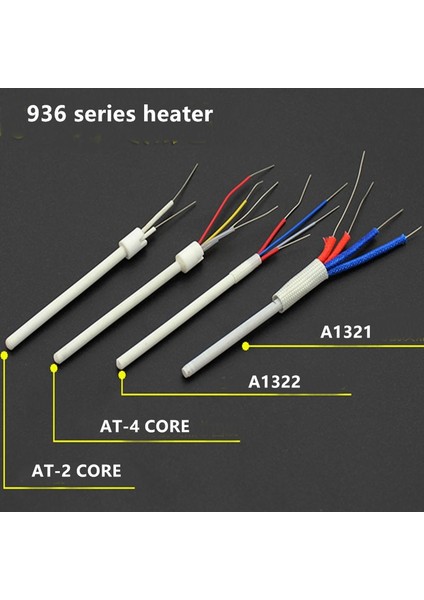 24V 1322 1321 936B 936B Havya Seramik Isıtıcı Çekirdek Adaptörü Isıtma Elemanı Lehim Demir Istasyonu Için 936 937 (Yurt Dışından) fiyatları
