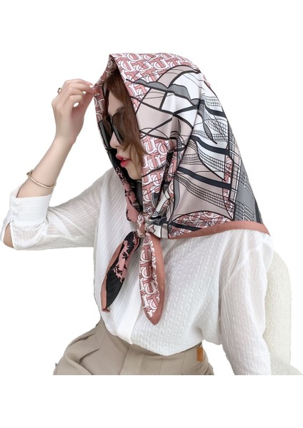 Muslimah Kızlar Için Tudung Bawal Zarif Eşarp Kare Başörtüsü Ipek Sap Malzemesi 90 x 90 cm (Yurt Dışından) modelleri