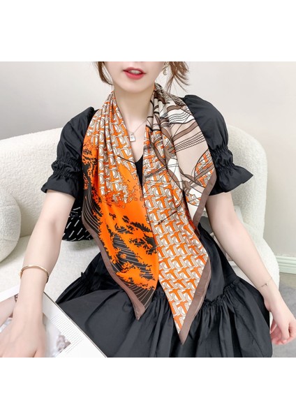 Muslimah Kızlar Için Tudung Bawal Zarif Eşarp Kare Başörtüsü Ipek Sap Malzemesi 90 x 90 cm (Yurt Dışından) fırsatları