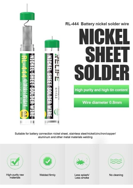 Relıfe RL-444 0.8mm Lehimleme Teli Pil Küçük Kurulu Mobil Tamir Araçları Için Ücretsiz Elektrikli Kaynak Makinesi Operasyonu (Yurt Dışından)