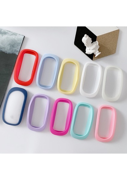 Yumuşak Silikon Fare Koruyucu Kılıf Apple Magic Mouse 1/2 Aksesuarları Hızlı Bırakma Cilt Konut Kapağı (Yurt Dışından)