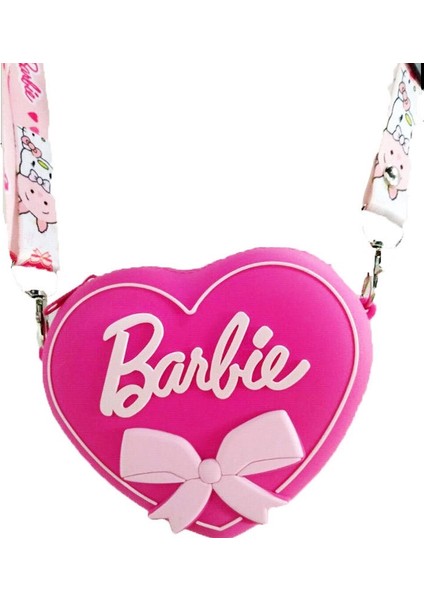 Yenı Moda Yumuşak Karikatür Silikon Barbie Sling Çanta Uzun Askılı Sikke Çanta Çanta (Yurt Dışından) fiyatları