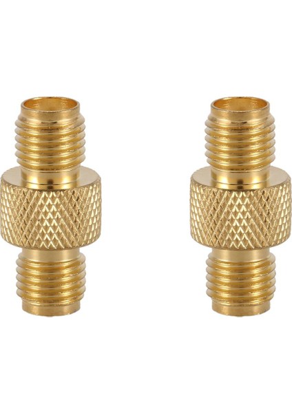 Sma Dişi - Dişi Adaptör Rf Koaksiyel Konnektör Düz, Altın (Yurt Dışından)