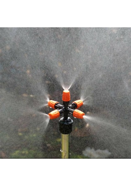 Bahçe Yağmurlama Sulama Sis Sis 5 Kafalı Nozul Spreyi 1/2 (Yurt Dışından)