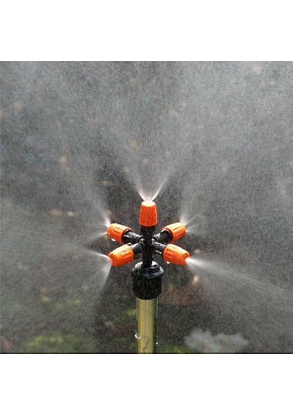 Bahçe Yağmurlama Sulama Sis Sis 5 Kafalı Nozul Spreyi 1/2 (Yurt Dışından) fiyatları