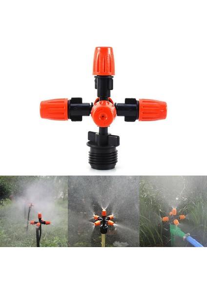 Bahçe Yağmurlama Sulama Sis Sis 5 Kafalı Nozul Spreyi 1/2 (Yurt Dışından) indirimleri