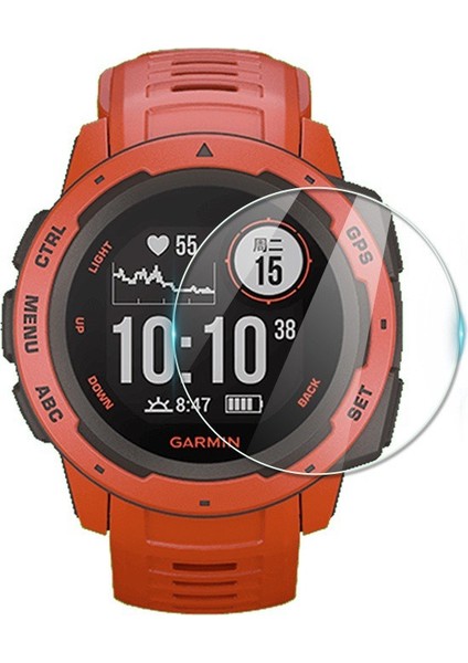 Garmin Instinct Solar Tide Taktik Esports Akıllı Saat Ultra Clear / Anti Mor Işık 2.5d Temperli Cam Film Ekran Koruyucu Güvenlik (Yurt Dışından) fiyatları