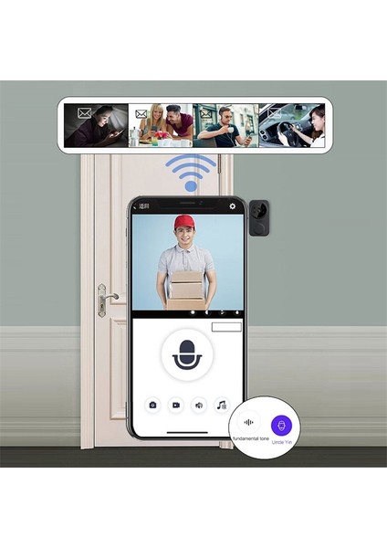 Kablosuz Kapı Zili Wifi Akıllı Video Kapı Zili Hd Gece Görüş Pır Hareket Algılama Ir Alarm Güvenlik Görsel Kapı Zili Kamera (Yurt Dışından) indirimleri