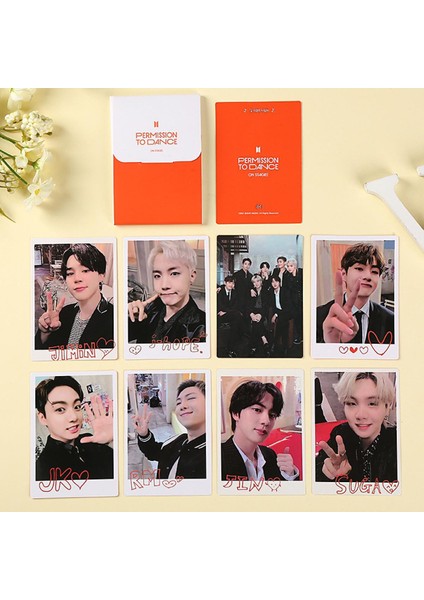 Kpop Bts Dans Izni Mini Fotoğraflı Ptd Sahnede Özel Kartlar (Yurt Dışından)