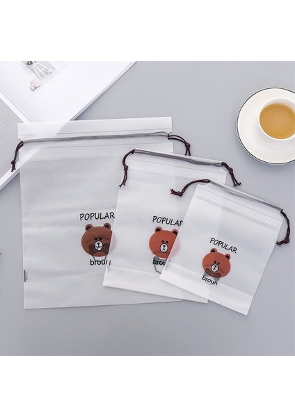 Su Geçirmez Kadın Seyahat Makyaj Çantası Tuvalet Saklama Kutusu Ayı (Yurt Dışından) modelleri