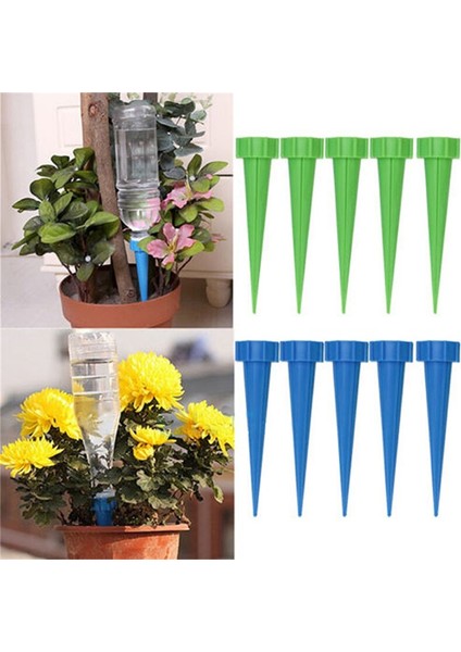 Gelmesi Otomatik Bahçe Koni Sulama Başak Bitki Çiçek Suluklar Şişe Sulama Sistemi Rastgele Renkler 13.5*3 cm (Yurt Dışından) fiyatları