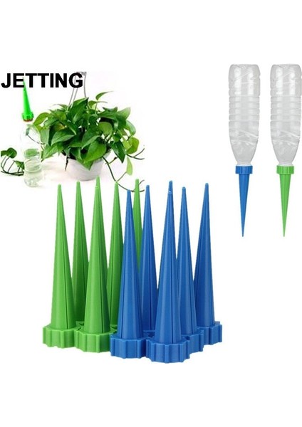 Gelmesi Otomatik Bahçe Koni Sulama Başak Bitki Çiçek Suluklar Şişe Sulama Sistemi Rastgele Renkler 13.5*3 cm (Yurt Dışından) modelleri