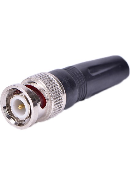 10 Adet Bnc Erkek Konnektör Twist-On Koaksiyel RG59 Kablo Cctv Lehimsiz Fiş (Yurt Dışından)
