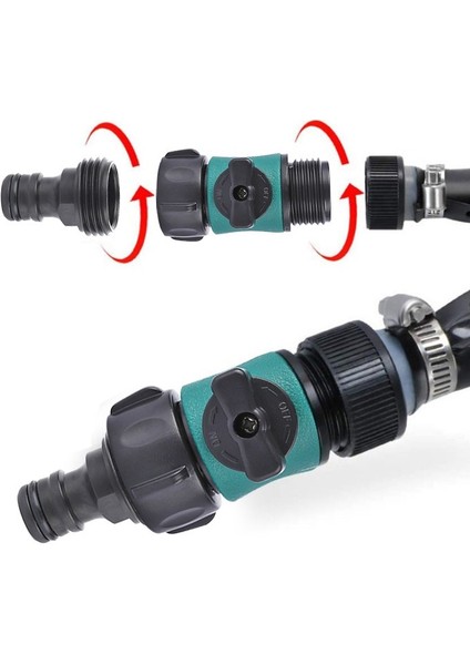 Itool Vana Hortumu Hızlı Konnektörler Bahçe Su Borusu Konnektörleri Hortum Hızlı Bağlantı Bahçe Hortumu Sulama (Yurt Dışından) modelleri