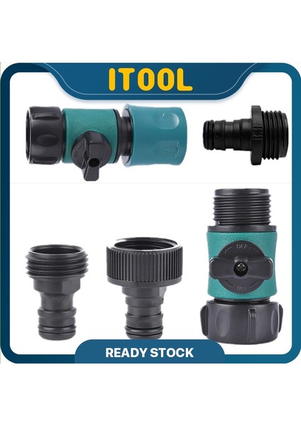 Itool Vana Hortumu Hızlı Konnektörler Bahçe Su Borusu Konnektörleri Hortum Hızlı Bağlantı Bahçe Hortumu Sulama (Yurt Dışından) fırsatları