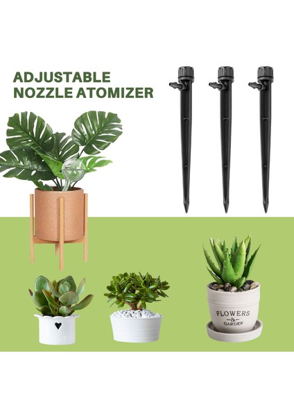 (100'LÜ Paket) Damla Damlatıcılar 4mm / 7mm Tüp Için Mükemmel, Ayarlanabilir 360 Derece Su Akışlı Damla Sulama Sistemi, Çiçek Tarhları, Sebze Bahçeleri, Hes Bahçeleri Için. (Yurt Dışından) modelleri