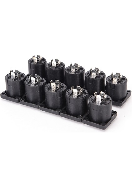 10X Speakon 4 Pin Dişi Jak Uyumlu Ses Kablosu Paneli Soketli Konnektör Sıcak Satış (Yurt Dışından) modelleri
