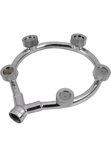 Zoroom 2x Paslanmaz Çelik Fan Halkası 5 Nozul Koltuklu Püskürtücü Su Buharlı Vantilatör Halkası Su Püskürtücü Ince Sis Halkası (Yurt Dışından) modelleri