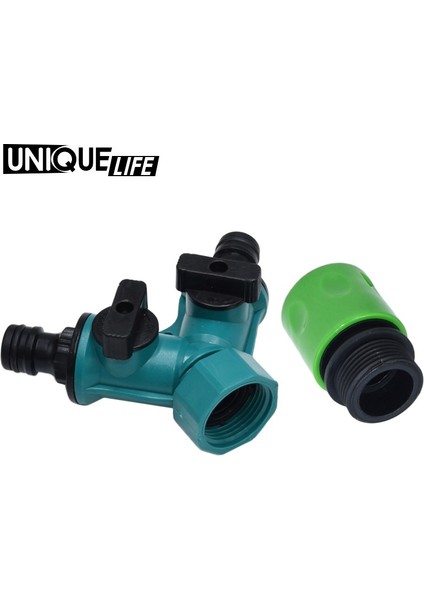 [eşsiz Yaşam] 2 Yollu Bahçe Hortumu Ayırıcı Y Şekli Vana Su Borusu Konnektörü Boru Adaptörü (Yurt Dışından) fiyatları