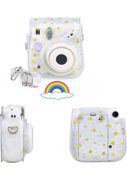 Mini 11/9/8/8 + Kamera Pu Deri Çanta Kılıf Kapak Için Askı ile Fujifilm Instax Mini 8/9/11 Kamera (Yurt Dışından) fiyatları