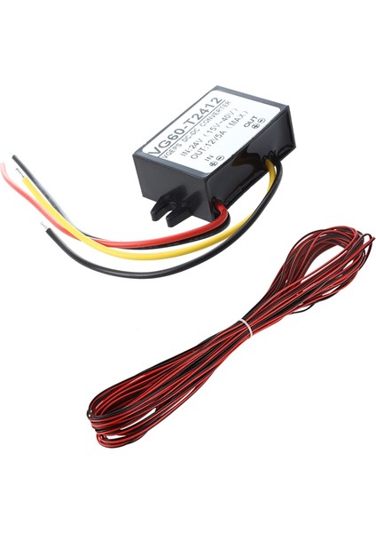 Adet Gerilim Dönüştürücü Trafo Gerilim Trafosu & 1 Adet Zip Wire Awg Kablo Güç Topraklama Telli (Yurt Dışından)