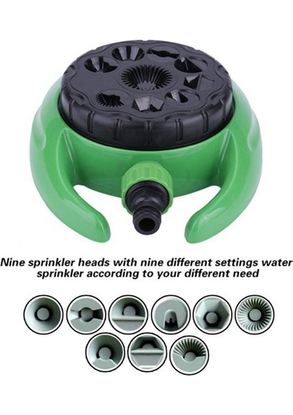 Adet 9 Fonksiyonlu Bahçe Çim Bitkileri Sulama Yağmurlama Püskürtme Memesi Bahçe Tesisi Sulama Sistemi Bahçe Aletleri (Yurt Dışından) indirimleri