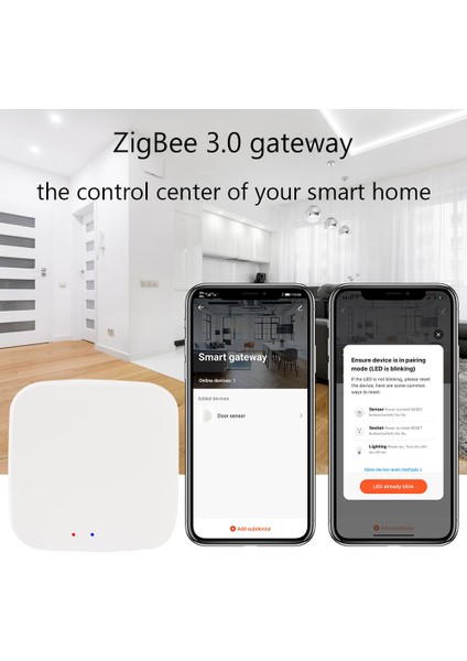 Rovf - Zigbee Ağ Geçidi - Smart Hub - Mini Ses Kontrolü - Work Tuya Alexa/google Home Için Akıllı Yaşam (Yurt Dışından) fırsatları