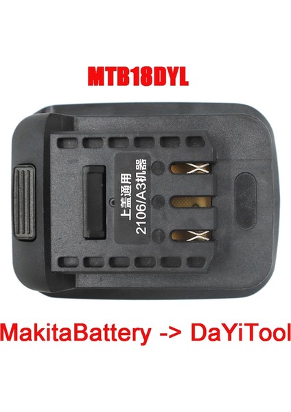 Namuny MTB18DYL Adaptörü Makita 18 V Li-Ion BL1830 Hongsong Lomvum Jiangmi Zhipu Dayı 21 V Lityum Elektrikli Alet Pil Paketi (Yurt Dışından) indirimleri