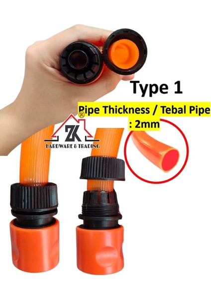 Bahçe Hortum Borusu Hızlı Bağlantı / Nozul Adaptörü / Bahçe Su Borusu Bağlantı (Yurt Dışından) fiyatları