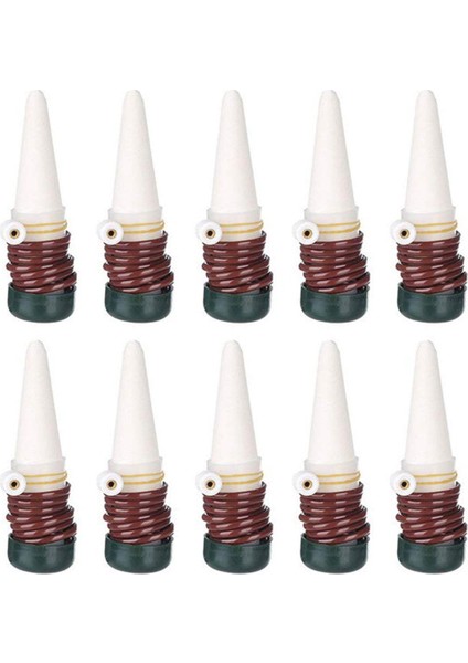 Sulama Kazıkları, 10 Paket Kapalı Otomatik Damla Sulama Sistemi Sulama Ekipmanları Aracı Bitki Sulayıcı Seramik Problar Houseplant Sivri Kendiliğinden Sulama (Yurt Dışından)