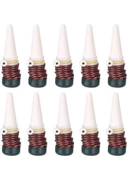 Sulama Kazıkları, 10 Paket Kapalı Otomatik Damla Sulama Sistemi Sulama Ekipmanları Aracı Bitki Sulayıcı Seramik Problar Houseplant Sivri Kendiliğinden Sulama (Yurt Dışından)