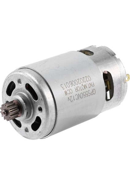 Betty Becky RS550 12V Dc Motor Dıy Araç Kiti, Iki Hızlı 12 Diş ve Elektrikli Matkap Tornavida Için Yüksek Torklu Şanzıman (Yurt Dışından)