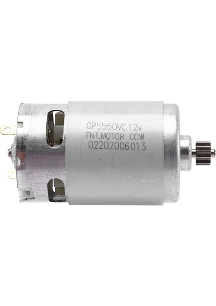 Betty Becky RS550 12V Dc Motor Dıy Araç Kiti, Iki Hızlı 12 Diş ve Elektrikli Matkap Tornavida Için Yüksek Torklu Şanzıman (Yurt Dışından)